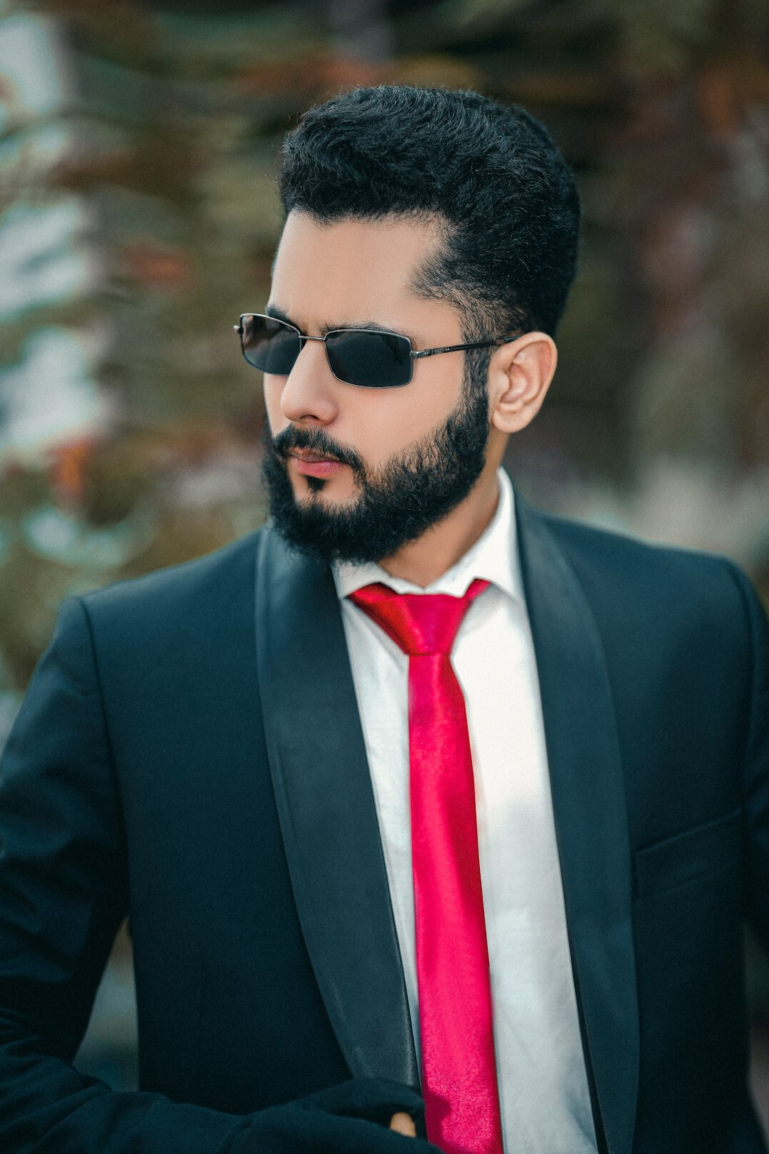 Portrait of a businessman in a suit